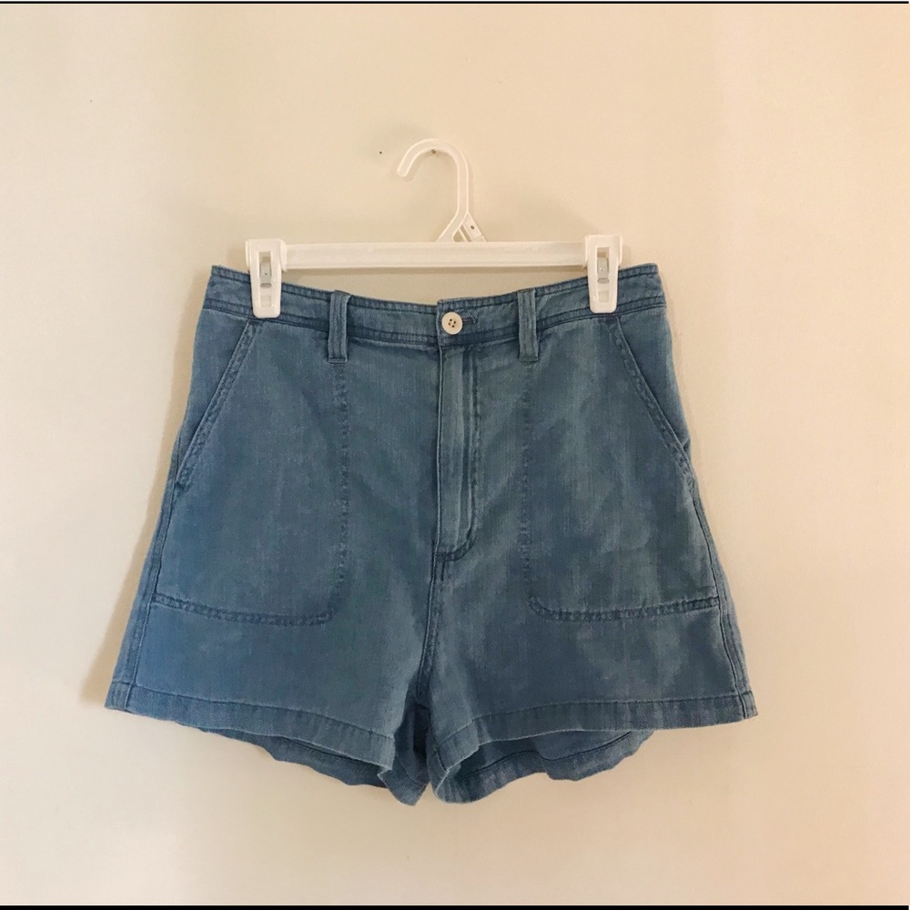 Madewell Denim Camp Shorts